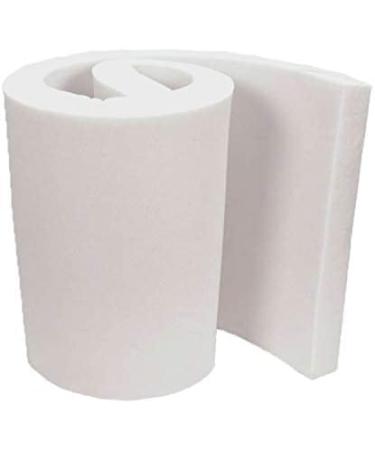 Mybecca 1/2 X 24 X 72 Regular Density Urethane Upholstery Foam  (Upholstery Sheet, Foam Padding) Medium Density 0.5X24X72