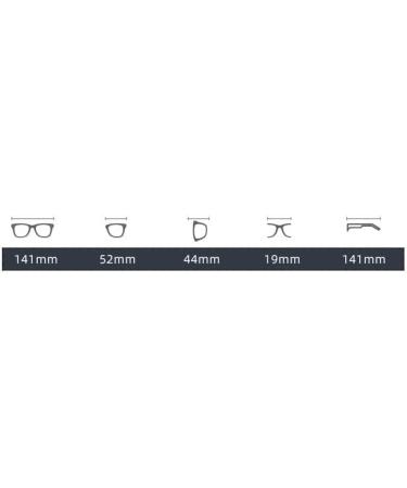 Parwana Square Anti-Blue Light Reading Glasses - +200 Green Flat Light Mirror for Eye Comfort | International Shipping Available - Buy Online on GoSupps.com