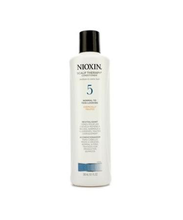 Nioxin System 5 Scalp Therapy Conditioner For Medium to Coarse Hair Chemically Treated Normal to Thin-Loo - 300ml/10.1oz