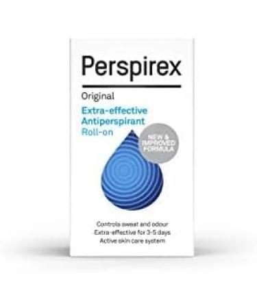 Perspirex Original Antiperspirant Roll On 20ml - 3 Pack - Buy Online on GoSupps.com