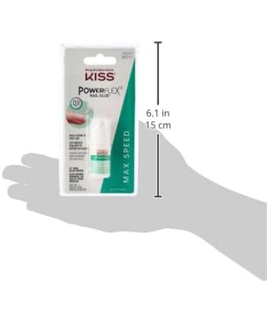 KISS Powerflex Max Speed Fake Nail Glue - Ultra Hold & Repair Formula - Buy Online on GoSupps.com