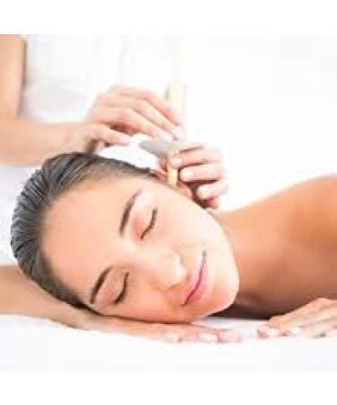GLAMZA Organic Hopi Ear Candles for Blocked Ears - Natural Beeswax 16pcs with Protective Disc Cones - Buy Online on GoSupps.com