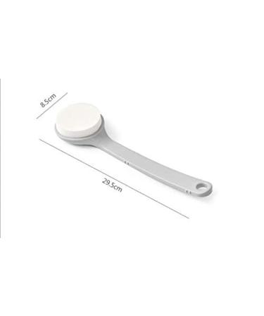 Zerdie Long Handle Bath Sponge Brush - Body Brush, Lotion Applicator, Back Scrubber - 1 Pack - Buy Online on GoSupps.com