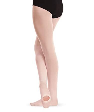 TotalSTRETCH Seamless Knit Waist Convertible Tights JAZZY TAN / Youth - M-L