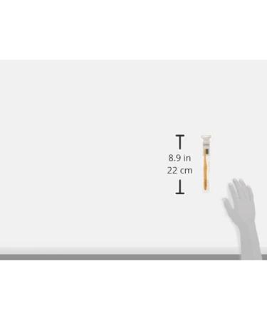 Nordics Organic Eco Toothbrush - Bamboo with Activated Carbon Bristles for Sustainable Dental Care - Buy Online on GoSupps.com