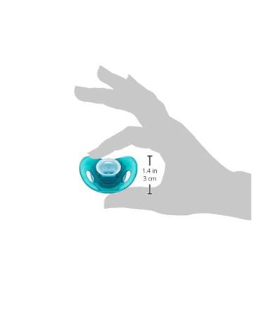 Tigex Smart 2 Silicone Pacifier for Boys - Blue Star Motif Size 3 | International Shipping Available - Buy Online on GoSupps.com