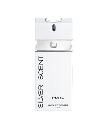 Jacques Bogart Silver Scent Cologne Pure 3.3 Ounce Pure 3.33 Fl Oz (Pack of 1) - Buy Online on GoSupps.com