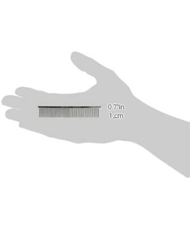 Resco US-Made Combination Comb for Dogs and Cats - Teeth/Medium-Coarse Spacing Nickel - Buy Online on GoSupps.com
