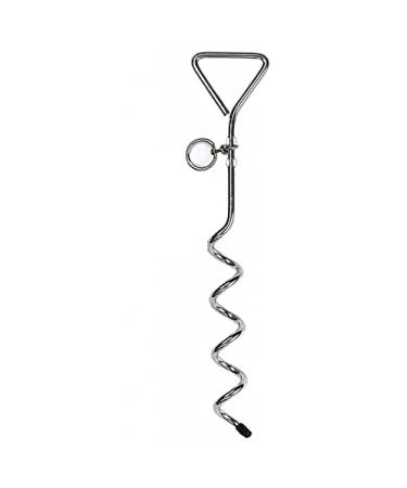 Dog Stake Metal Pet Stake Spiral Tie-Out Pet Supply Tether Dog Leash Anchor Stakes with Spiral Shape Suitable for Outdoor Yard and Camping Small Medium and Large Pets Stake-Out Spike Dog tie out - Buy Online on GoSupps.com