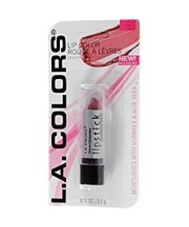 LA Colors Lipstick with Vitamin E & Aloe Vera  BLC2 Mauve Glaze  0.11 Oz