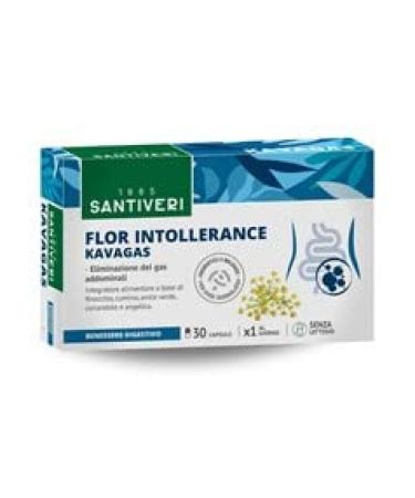 Santiveri Well-Being Digestive Flor Intolerance (Kavagas 30 Capsules)