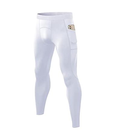 ABTIOYLLZ Compression Shorts for Men Spandex Running Workout Athletic  Baselayer Underwear Training Shorts Pocket 3 Pack# Red#06 With Pockets  Medium