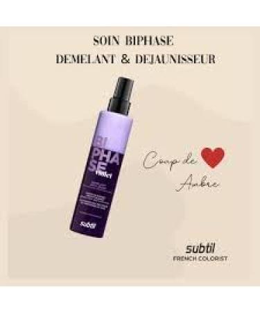 D m lant Bi-phase Violet "d jaunissant" Subtil 200ml pour cheveux blond/blanc/gris - Buy Online on GoSupps.com