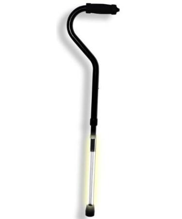 Quest AOPL-1000-1 Lighted Safety Cane with Battery-Powered Xenon Halogen Bulb