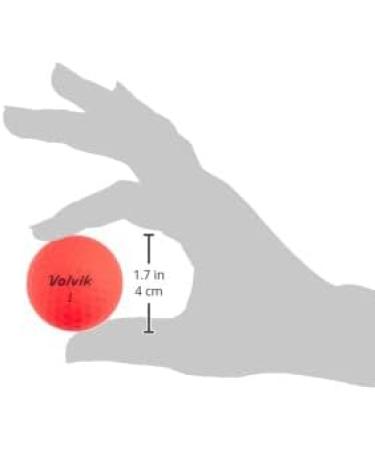 Volvik Vimax Soft Red Golf Balls - Pack of 12 - Buy Online on GoSupps.com