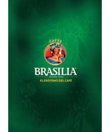  Brasilia Brasilia - Forte Roasted Coffee Beans Blend 80% Natural -20% Torrefacto 1 kg Bag - Buy Online on GoSupps.com