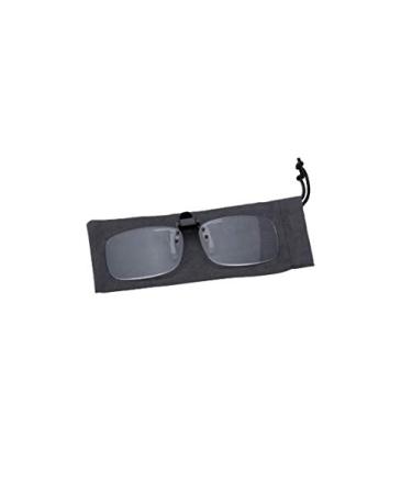 pivoting clip-on/clip-on with the strength + 2.00 dpt and including lockable insert case