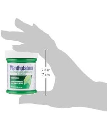 Mentholatum Decongestant Analgesic Ointment 85g - Fast Relief for Congestion - Buy Online on GoSupps.com