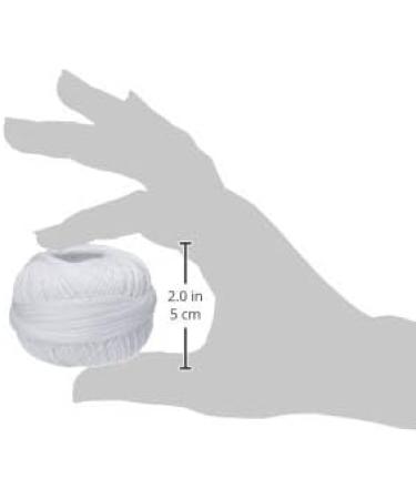 Handy Hands Egyptian Cotton Crochet Thread Tatting & Knitting Thread Lace Size 10 - Snow White (25g/122yds) | HH10601 - Buy Online on GoSupps.com