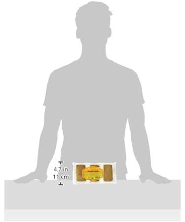 PAGESA - Wholemeal Mantovanes | Fiber-based cookies | Vegan | Wholemeal Mantovanes with brown sugar | Egg-free and lactose-free cookies | Source of fiber - Buy Online on GoSupps.com