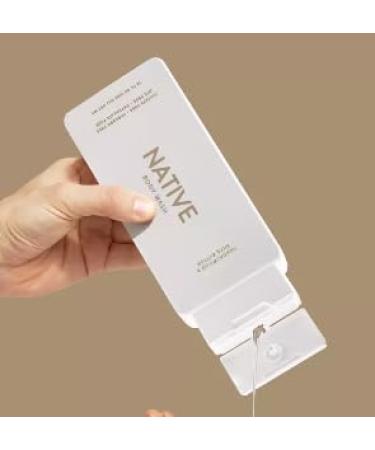 Native Body Wash - Sulfate Free Sandalwood & Shea Butter | 18 fl oz with Loofah Sponge | International Shipping - Buy Online on GoSupps.com