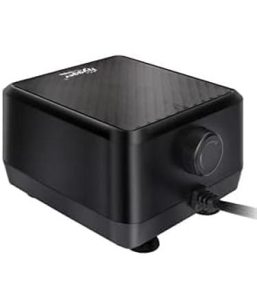 hygger Quietest Aquarium Air Pump Adjustable Oxygen Pump 2 Air Outlets 5W/10W Ultra Quiet Powerful Aerator Pump