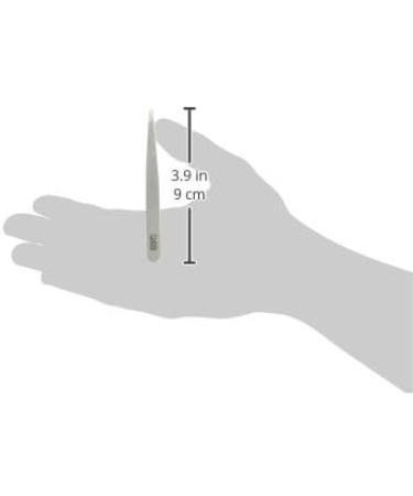 Rubis Switzerland Stainless Steel Silver/Metalic Slanted Tweezer (Swiss Made) - Buy Online on GoSupps.com