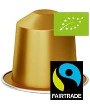 Organic Lungo San Marino | 100 Nespresso Compatible Aluminium Capsules | Strength 6/8 | 100 Count - Buy Online on GoSupps.com