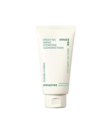 s.Inn.is.free Green Tea Hydrating Amino Acid Foam Cleanser 150grams for Daily Cleansing All skin types
