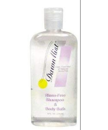 69731800 Rinse-Free Shampoo and Body Wash DawnMist 8 oz. Squeeze Bottle Scented