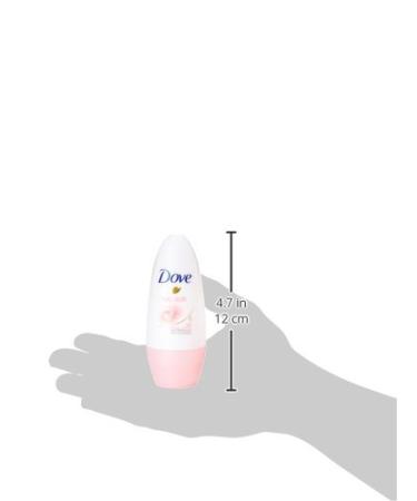 Dove deo roll on talc soft 50ml 1.7 Fl Oz (Pack of 1) Peony and amber scent - Buy Online on GoSupps.com