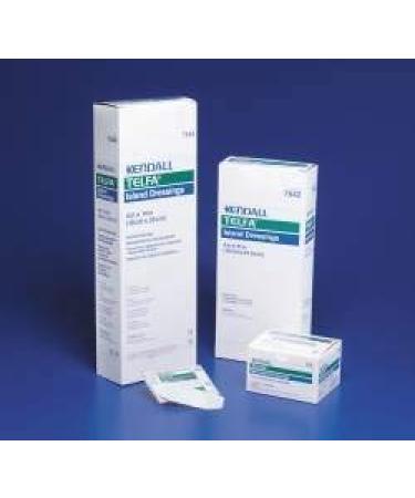 Curity Telfa Adhesive Island Dressing 2"x 3 3/4"