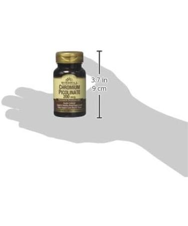 Windmill Chromium Picolinate 200mcg Tablets - 60 Count - Buy Online on GoSupps.com