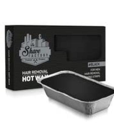The Shave Factory Hair Removal Hot Wax - 500g Black | Effective & Gentle Hair Removal Solution - Buy Online on GoSupps.com