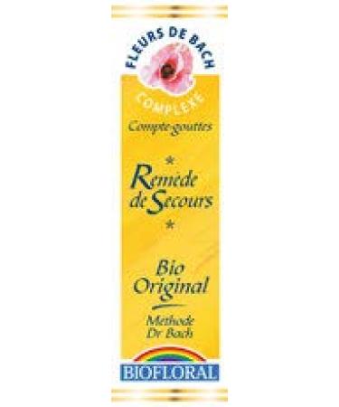 Biofloral, Flores De Bach Remedy Rescue Dropper Bio Demeter 20ml