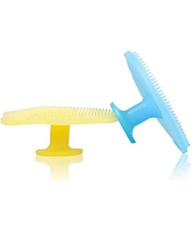 1 PC Blue Silicone Wash Face Pad Face Scrub Pad Exfoliating Blackhead Cleaning Brush Face Deep Cleaning Baby Women Face Brushs Deft - Buy Online on GoSupps.com