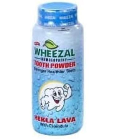 QURA QURA Wheezal Hekla Lava Tooth Powder 100g (Pack of 2)