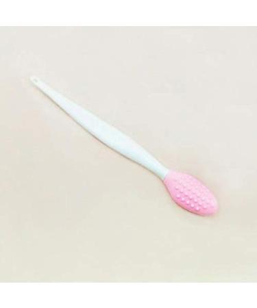 Cleaning Brush Beauty Skin Care Wash Face Silicone Brush Exfoliating Nose Clean Blackhead Removal Brush Tool with Replacement Head(B)