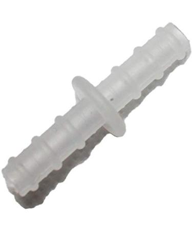 Tubing Connector for Oxygen Tubing - Straight, Male to Male - 5 Pack