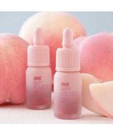 Buy Peripera INK AIRY VELVET PEACHES COLLECTION #025 Zazzy Peach - International Shipping Available | Best Price & Fast Delivery - Buy Online on GoSupps.com