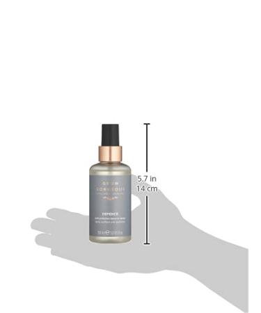 Grow Gorgeous Defense Anti-Pollution Leave-In Spray 100ml - Lightweight Mist to Protect Hair from Pollution Heat Damage and Color Fading Aggressors - Vegan - Buy Online on GoSupps.com