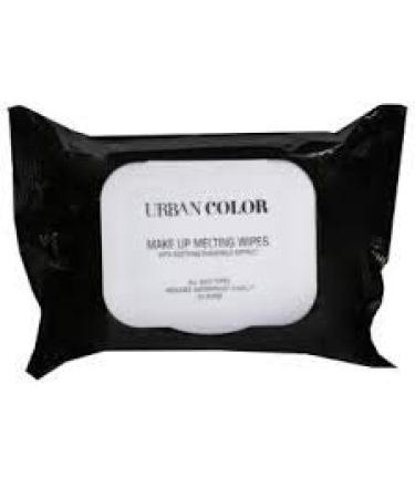 Urban Color Make Up Melting Wipes For All Skin Types Removes Waterproof MakeUp (30 Wipes)