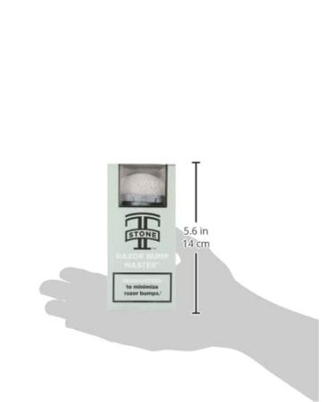Tstone RAZOR BUMP MASTER - All-Natural Exfoliating Stone for Ingrown Hair & Razor Bump Treatment - Prevent & Eliminate Bumps Worldwide - Buy Online on GoSupps.com