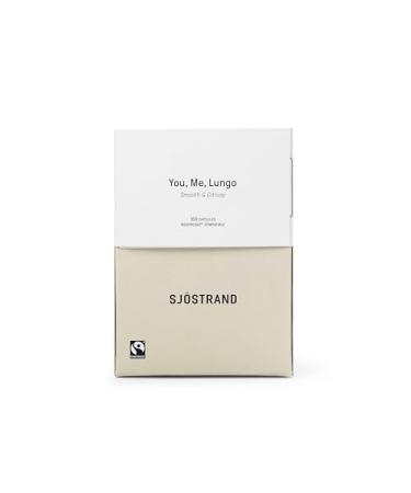 Sj strand Coffee Concept Sj strand Coffee Concept You Me Lungo - 100 organic coffee capsules compatible with Nespresso compostable fair trade