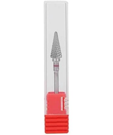 Tungsten Steel Nail Art Manicure Drill Bits - Red Electric Pedicure Grinding Head - Buy Online on GoSupps.com