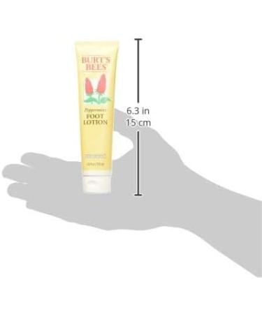 Burt's Bees Peppermint Foot Lotion 3.38 Ounces - Buy Online on GoSupps.com