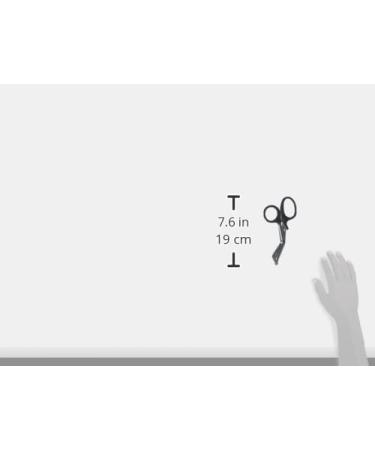 Princess Care Medical Scissors - 19 cm EMT Trauma Nurse Universal First Aid Scissors (Black) - Buy Online on GoSupps.com
