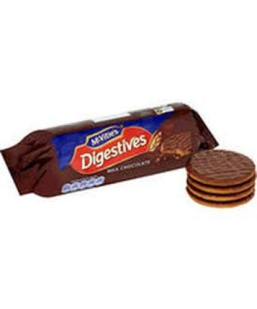 McVities Milk Chocolate Digestives Roll (266-gram) 2-pack Imported from UK 9.38 Ounce (Pack of 2)