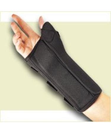 Prolite Wrist Splint with Abducted Thumb Extra Large Left Black