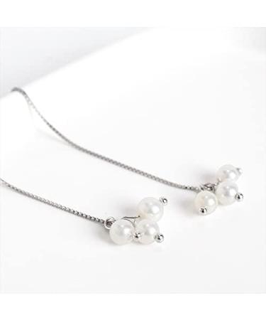 Earrings for Women Ladies Earrings Silver Simple Long Tassel Ear Line Fashion Elegant Pendant Earrings Women Minimalist Earrings Fashion Earrings Earrings for Women - Buy Online on GoSupps.com